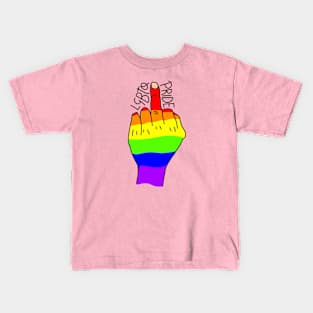 Lgbtq pride human Kids T-Shirt